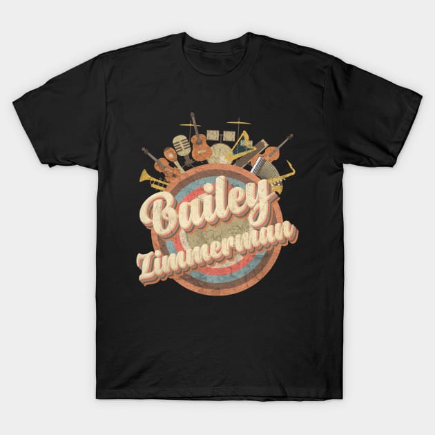 Music Tour Vintage Retro Style // Bailey Zimmerman T-Shirt by kumurkumur